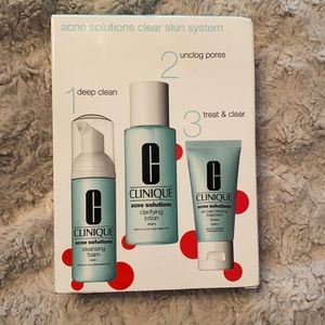 NEW Clinique 3 Step Acne Solutions